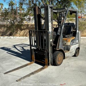 2011 Nissan MCP1F2A25LV 5,000 lbs Class Warehouse Forklift Lift Truck LP bidadoo