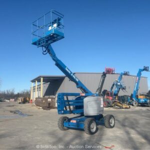 2013 Genie Z-45/25 45' 4WD Diesel Articulating Boom Lift Manlift Aerial bidadoo