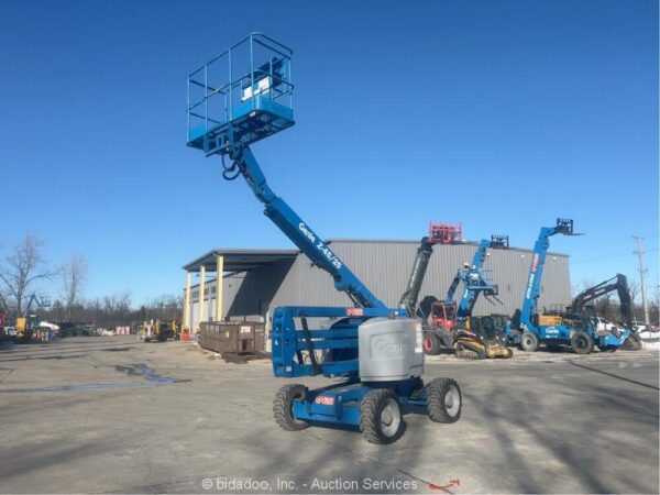 2013 Genie Z-45/25 45' 4WD Diesel Articulating Boom Lift Manlift Aerial bidadoo