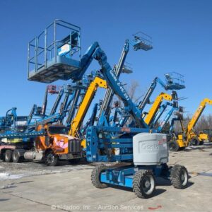 2013 Genie Z45/25J 45' 4WD Diesel Articulating Boom Lift Man Aerial bidadoo