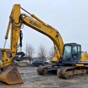 2014 Kobelco SK260LC-9 Excavator Trackhoe Thumb Aux Hyd Q/C Buckets A/C bidadoo