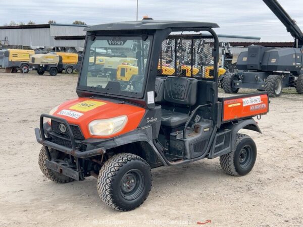 2018 Kubota RTV-X900 4WD Industrial Equipment Cart Diesel Kubota Hyd Bed bidadoo