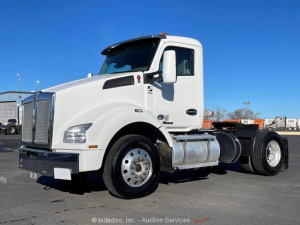 2019 Kenworth T880 S/A Low Roof Day Cab Truck Tractor Paccar MX-13 M/T bidadoo