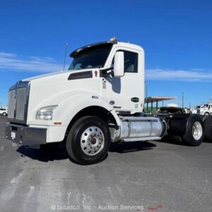 2019 Kenworth T880 T/A Day Cab Semi Truck Tractor Paccar MX-13 Automatic bidadoo