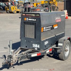 2019 Lincoln Electric VANTAGE 322 Diesel Towable Welder Trailer -Parts/Repair