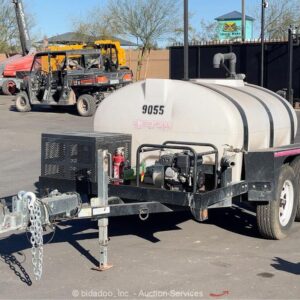 2019 Mi-T-M MWT-0510-2MHD T/A 500 Gal Water Trailer Tanker Pump Honda bidadoo