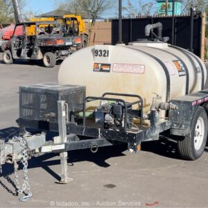 2020 Mi-T-M MWT-0510-2MHD T/A 500 Gal Water Trailer Tanker Pump Honda bidadoo