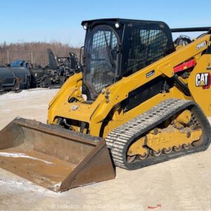 2021 Caterpillar 289D3 Skid Steer Track Loader Crawler Cab High Flow Hyd bidadoo