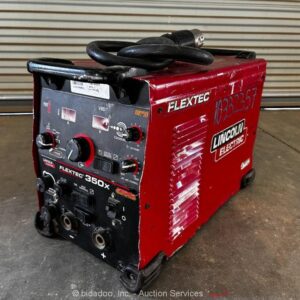 2021 Lincoln Electric FLEXTEC 350X Combination Welder Tig Stick Mig Feed bidadoo