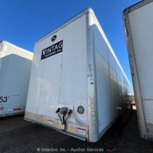 2022 Great Dane 53' T/A Dry Van Enclosed Cargo Delivery Box Trailer bidadoo