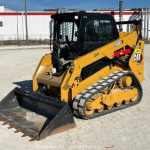 2023 Caterpillar 259D3 Skid Steer Track Loader Cab Crawler Aux Bucket bidadoo