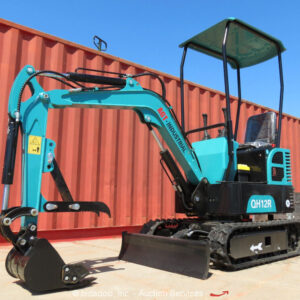 2024 AGT QH12R Hydraulic Mini Excavator Crawler Blade Thumb Aux Hyd bidadoo -New