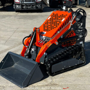 2024 AGT YSRT14 Ride-On Skid Steer Track Loader Crawler Aux Hyd bidadoo -New
