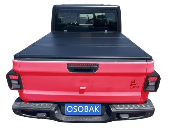 6.8FT Hard Tri-Fold Tonneau Cover for 1999-2024 Ford F-250 F-350 Super Duty FRP Truck Bed Cover | Fleetside