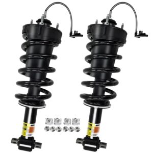 84176631 84977478 Front Struts Shock Absorber Assembly Z95 w/Magnetic Compatible with 2015-2020 Cadillac Escalade ESV GMC Yukon XL Sierra 1500 Chevy Tahoe Suburban Silverado 1500