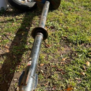 Auger 13' Long 24" Bore w/3" Hex Bit Digger Derrick Drill bidadoo