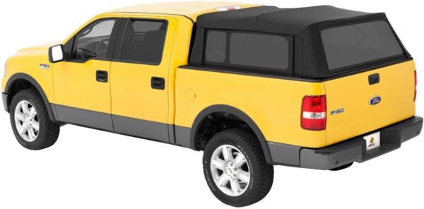 Bestop 76305-35 Black Diamond Supertop for Truck - 6.5' Bed for 2004-2017 Ford F-150, 2007-2017 Nissan Titan King Cab (Without Utility Track System)