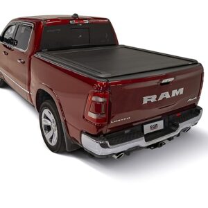 EGR RollTrac Retractable Tonneau Cover for Ram 1500 67.4in Bed (Non-Ram Box) - Electric Powered Aluminum Truck Bed Cover - Model: RT038811E