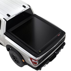 Electric Remote Retractable Hard Truck Bed Tonneau Cover Fits 2015-2024 Ford F-150 6.5 Ft Bed (79")