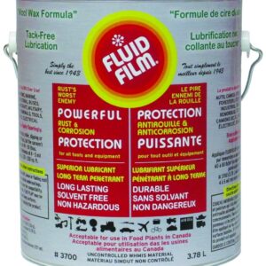 Fluid Film 1 Gallon Can Rust Inhibitor Rust Prevention Anti Corrosion Anti Rust Coating Undercoating Underbody Rust Proofing Corrosion Protection for Truck Snow Blower Mower Car...