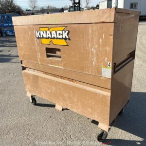 Knaack Model 89 Piano Style Padlockable Jobsite Tool Storage Box bidadoo