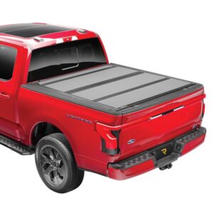 RealTruck BAK BAKFlip MX4 Hard Folding Truck Bed Tonneau Cover | 448132 | Fits 2019 - 2024 Chevy/GMC Silverado/Sierra, works w/ MultiPro/Flex tailgate 8' 2" Bed (98.2")