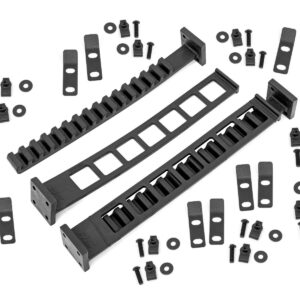 Rubber Molle Panel Clamp Kit | Universal | Up to 15" | 2-Clamp Sets