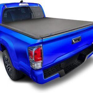 Tyger Auto T3 Soft Tri-Fold Truck Bed Tonneau Cover Compatible with 2016-2023 Toyota Tacoma (Does Not Fit Trail Special Edition with Storage Boxes) ; Fleetside 6' Bed (73") ;...