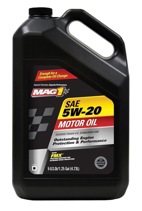 62941 Synthetic Blend 5W-20 Motor Oil - 5 Quarts