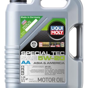 LIQUI MOLY Special Tec AA SAE 5W-20 | 5 L | Fully synthetic engine oil | SKU: 2259