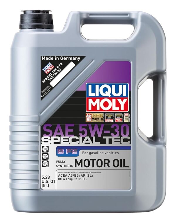 LIQUI MOLY Special Tec B FE SAE 5W-30 | 5 L | Fully synthetic engine oil | SKU: 20444