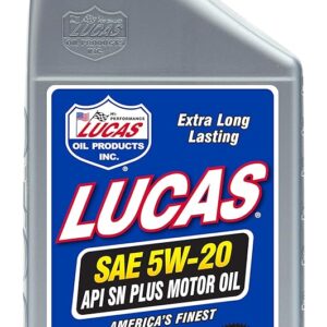 Lucas Oil 10516 SAE 5W-20 Motor Oil - 1 Quart