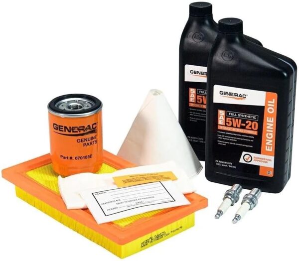 Maintenance Kit 5W-20 Synthetic Oil for 20kW - 26kW Generator 0J93230SSM, Replacement for Generac OEM