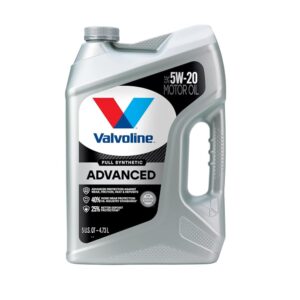 Valvoline Advanced Full Synthetic SAE 5W-20 Motor Oil 5 QT