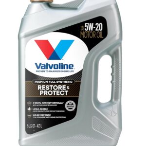 Valvoline Restore & Protect Full Synthetic 5W-20 Motor Oil 5 QT