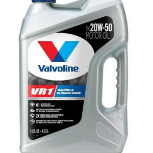 Valvoline VR1 Racing SAE 20W-50 Motor Oil 5 QT